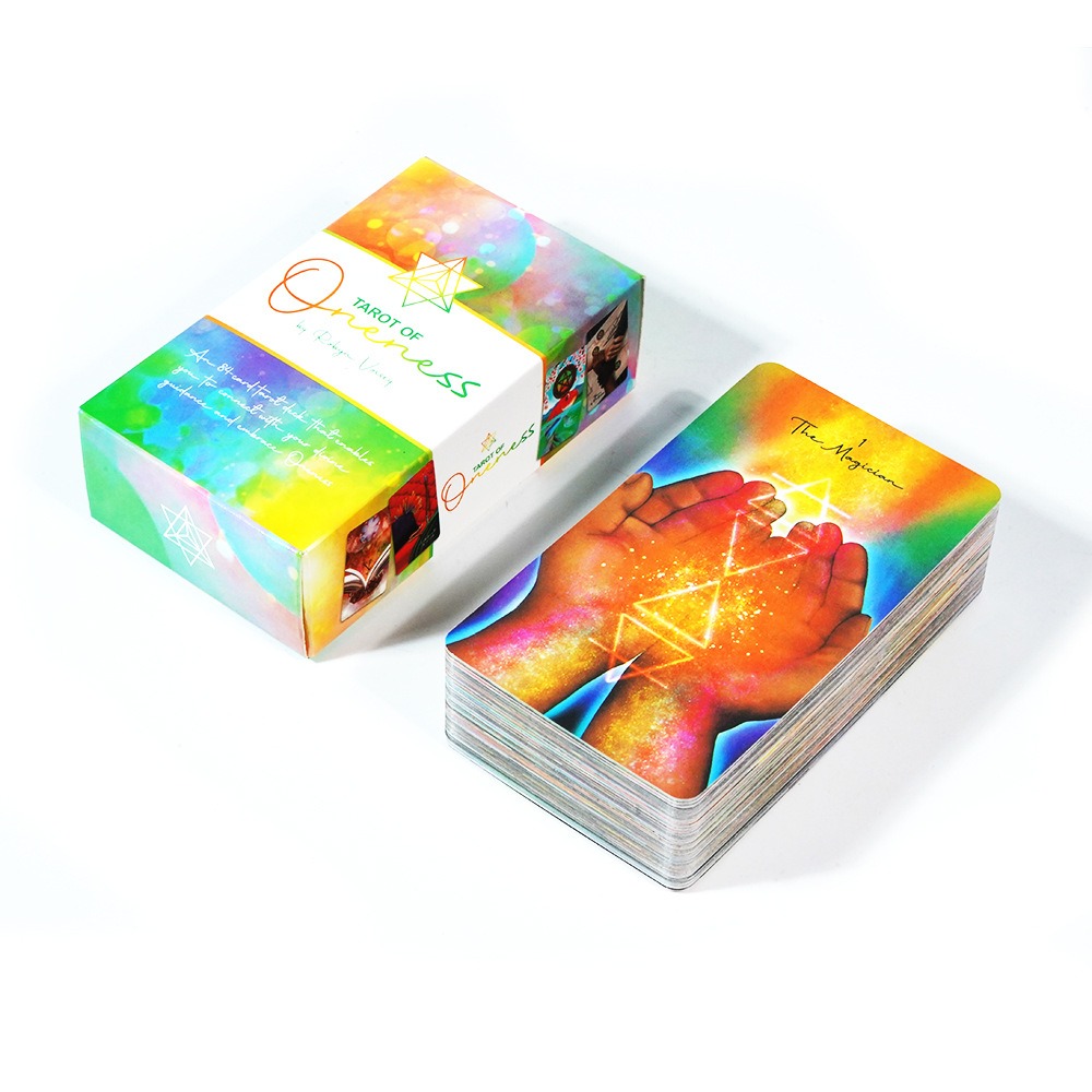 Tarot Cards Deck With Guidebook - Tarot of Oneness 10,3 * 6