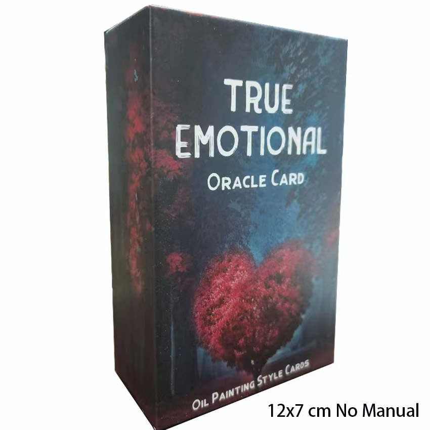 Tarot Cards Deck With Guidebook - 12x7 cm Echte emotionele orakelkaartspellen Geen