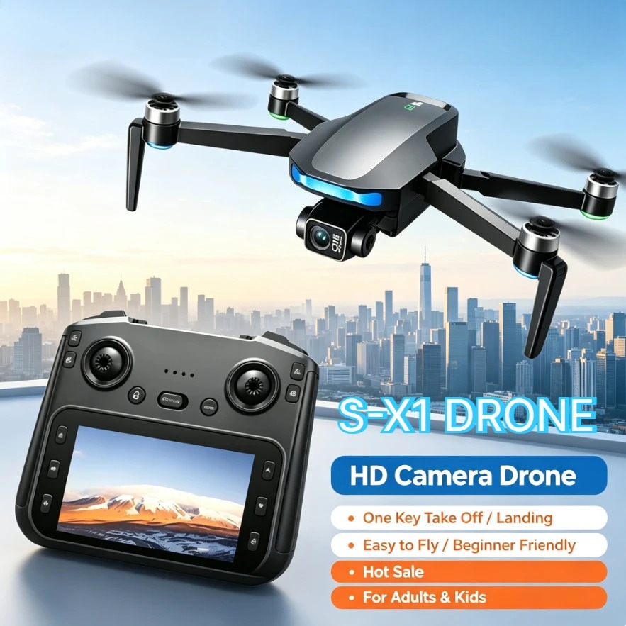 Fpv Brushless Rc Drone 4K - Originele S-X1 GPS Drone 8K HD
