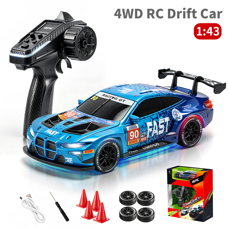 Rc Drift Car 1 24 Scale 4Wd - 2026 4DRC 1:43 Volledige Schaal 4WD