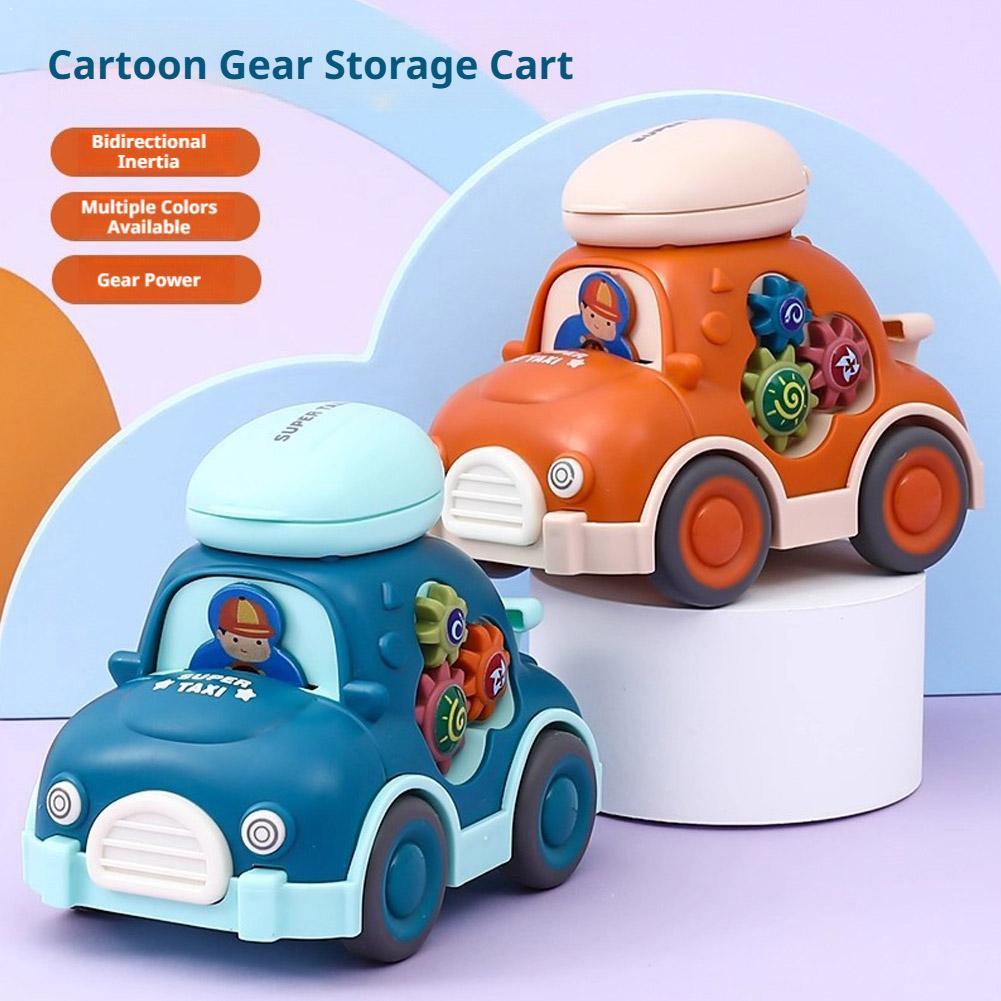Educational Toys - Cartoon Mini Pull Back Speelgoedauto, Inertia