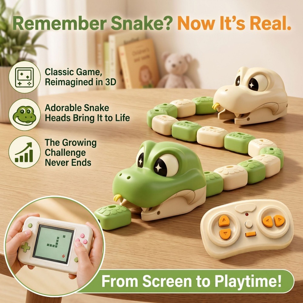 Educational Toys - Op afstand bestuurbare hebzuchtige slang met