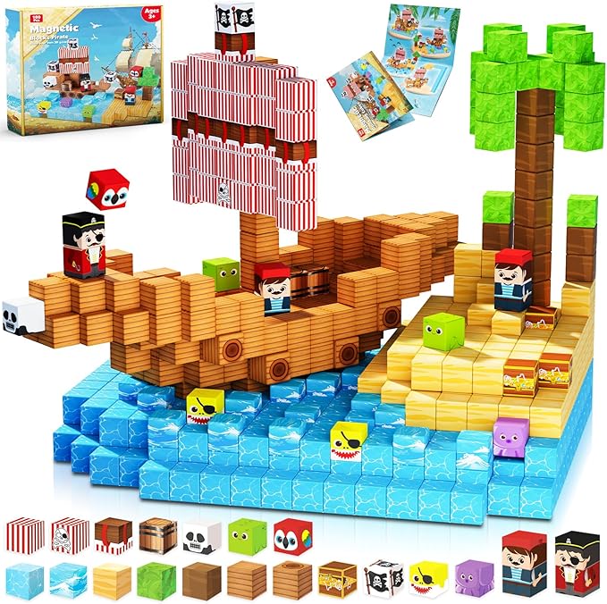 Magnetic Building Tiles Set 100Pcs - Magnetische blokken - 100 stuks Build