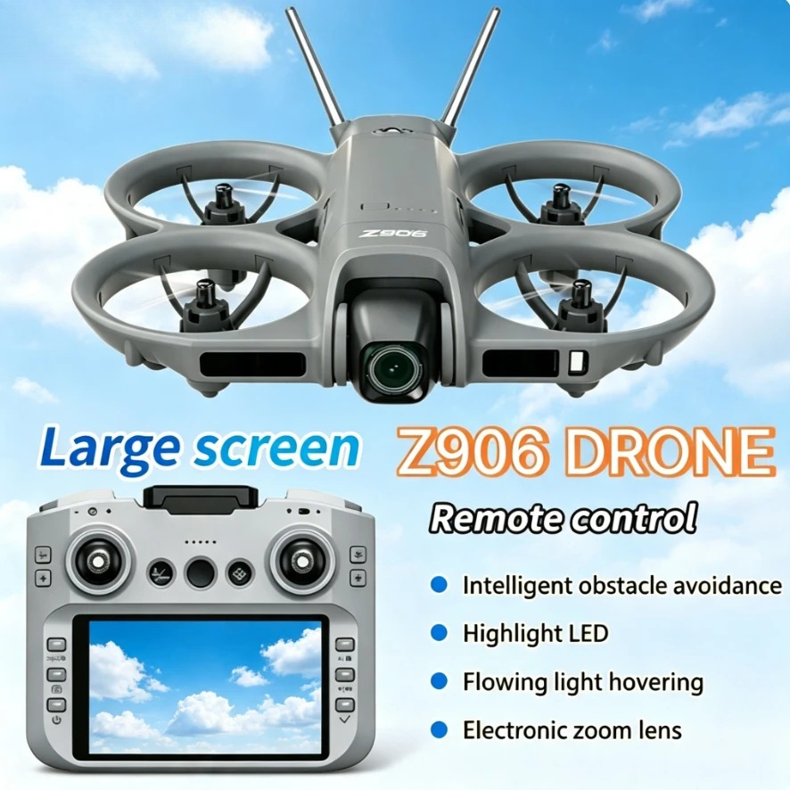 Fpv Brushless Rc Drone 4K - Originele Z906 GPS Opvouwbare Drone 8K