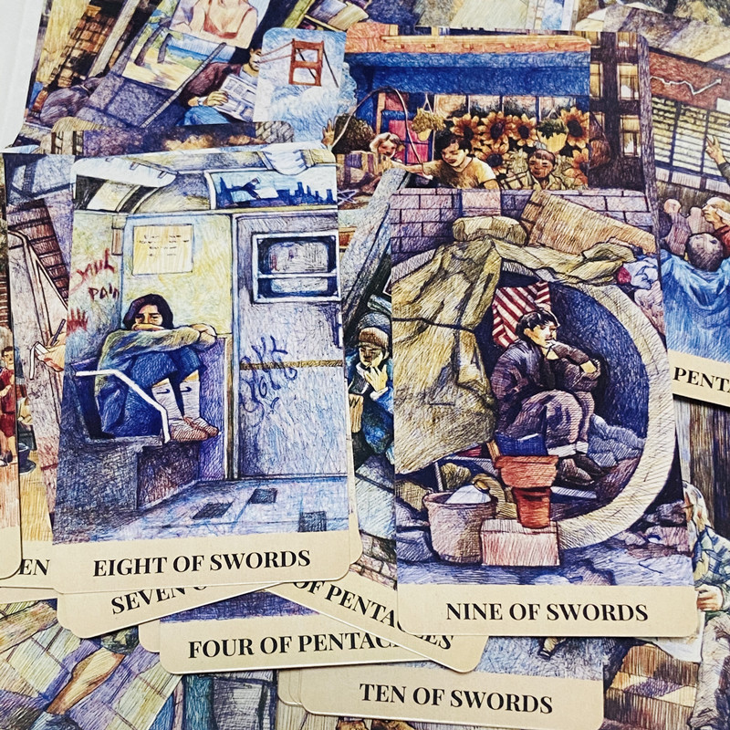City Labyrinth Tarotkaarten 78 - Tarot Cards Deck With Guidebook recensie en prijs
