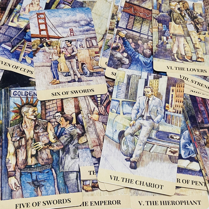 City Labyrinth Tarotkaarten 78 - Tarot Cards Deck With Guidebook recensie en prijs