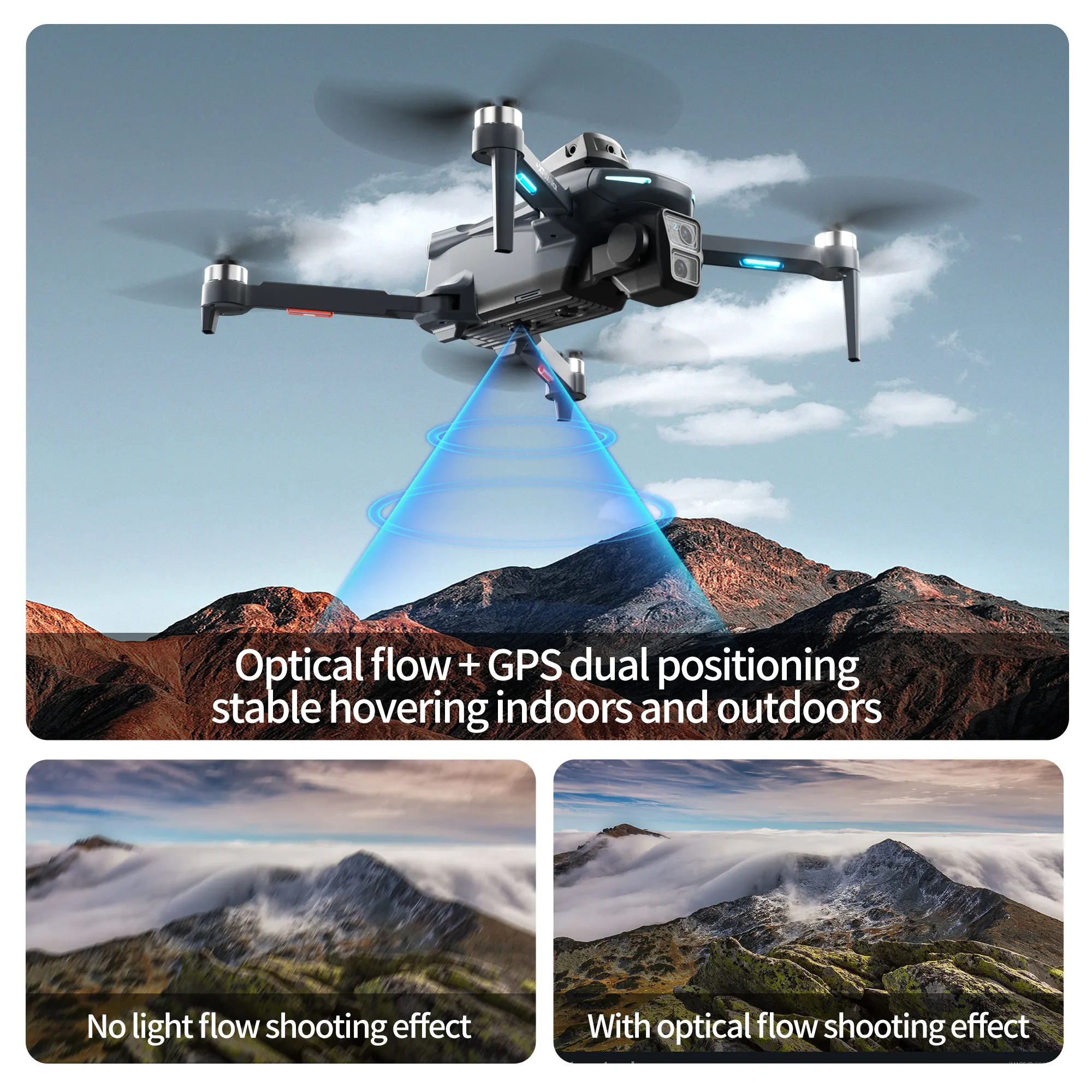 Originele XT606 Drone Professi - Fpv Brushless Rc Drone 4K recensie en prijs