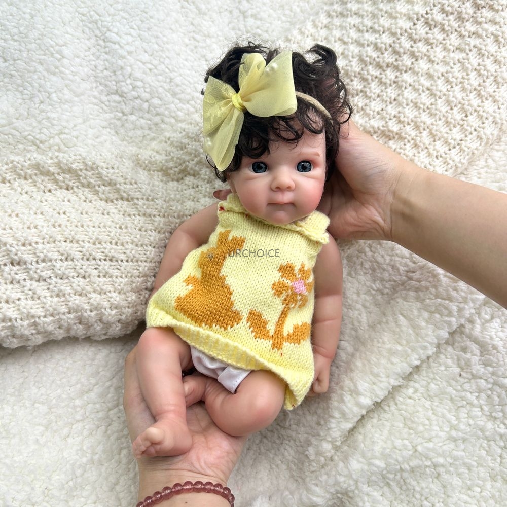 Mini 12 inch open ogen Bettie  - Reborn Baby Doll Silicone Realistic recensie en prijs