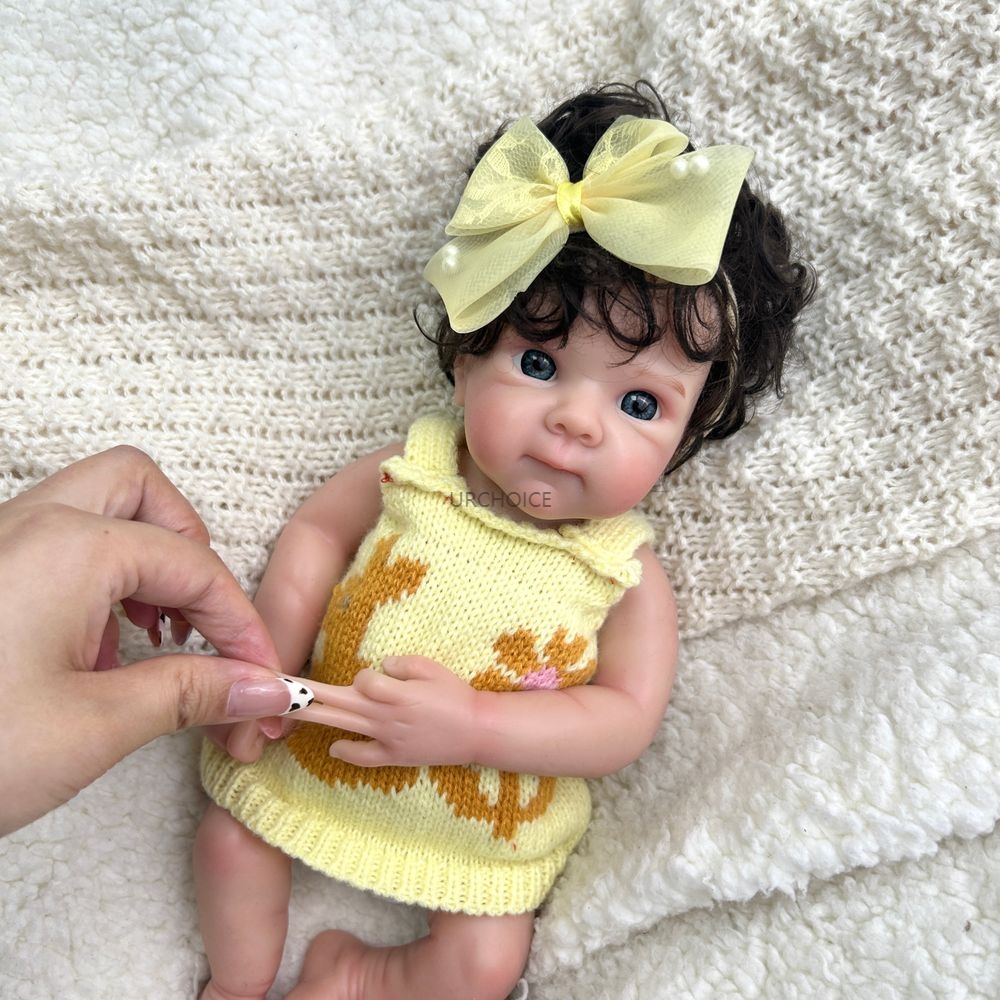 Mini 12 inch open ogen Bettie  - Reborn Baby Doll Silicone Realistic recensie en prijs