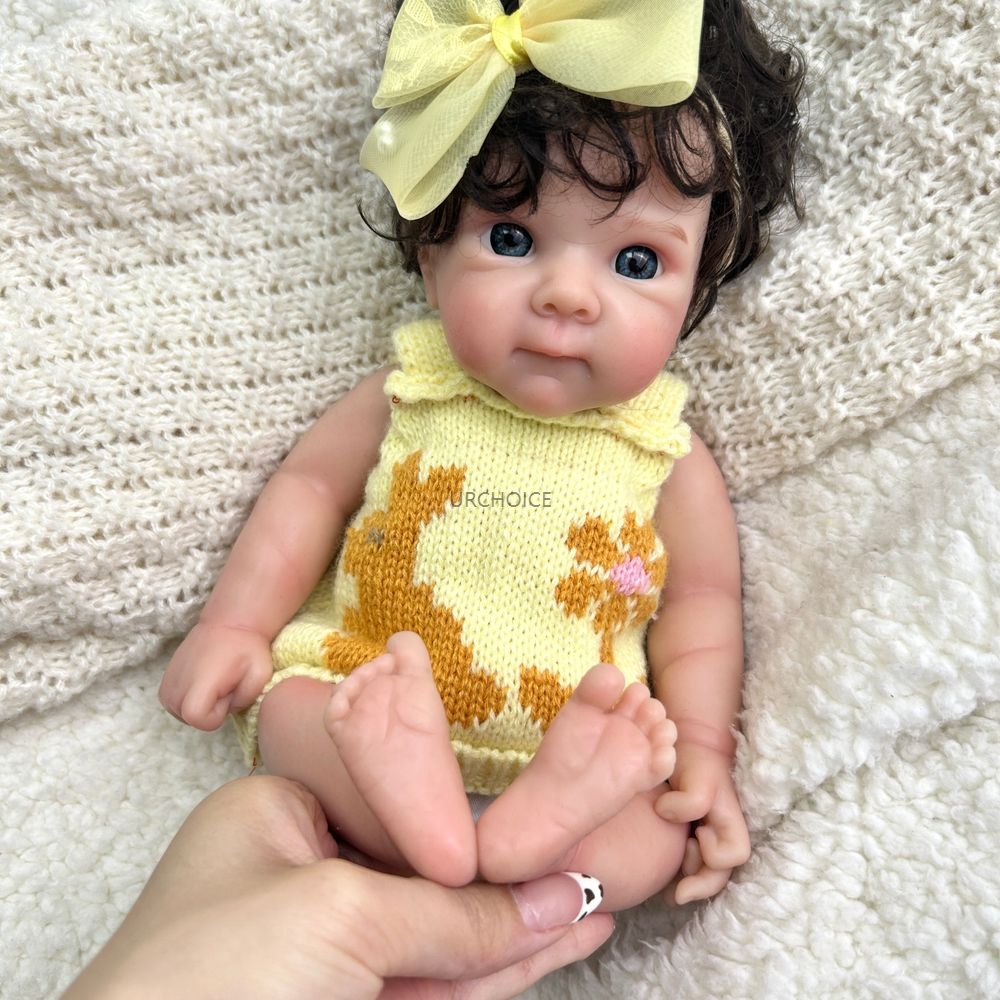 Mini 12 inch open ogen Bettie  - Reborn Baby Doll Silicone Realistic recensie en prijs