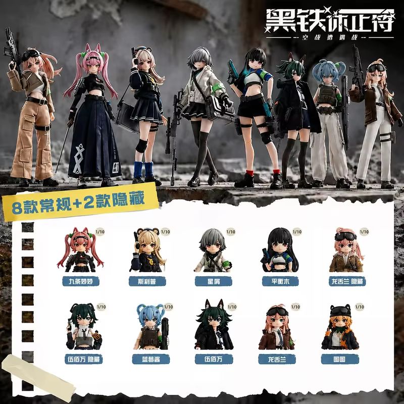 2026 New Eden Toys Black Iron  - Anime Action Figure Blind Box recensie en prijs