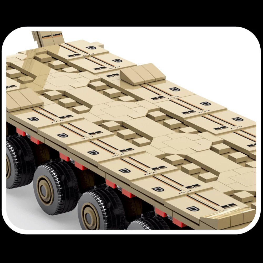 Militaire WOII M1070 Gepantser - Lego Compatible Military Tank recensie en prijs