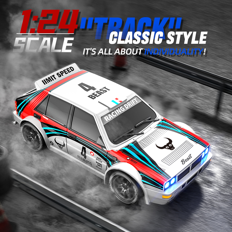 Nieuwe 4WD RC Auto 1:24 Schaal - Rc Drift Car 1 24 Scale 4Wd recensie en prijs