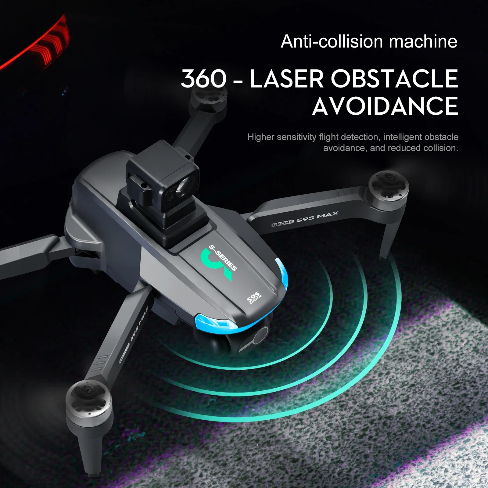 NIEUWE S9S MAX MINI Drone 4K 2 - Fpv Brushless Rc Drone 4K recensie en prijs