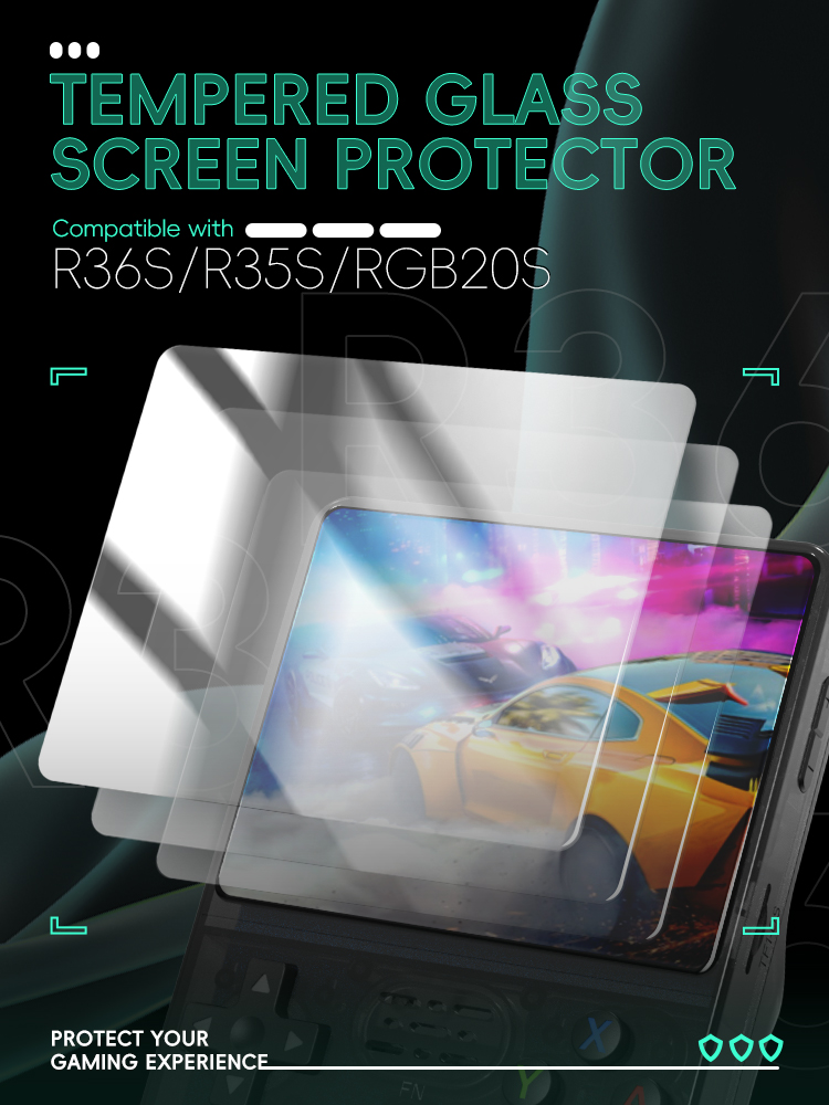 DATA FROG R36S Screen Protecto - Retro Handheld Game Console R36S recensie en prijs