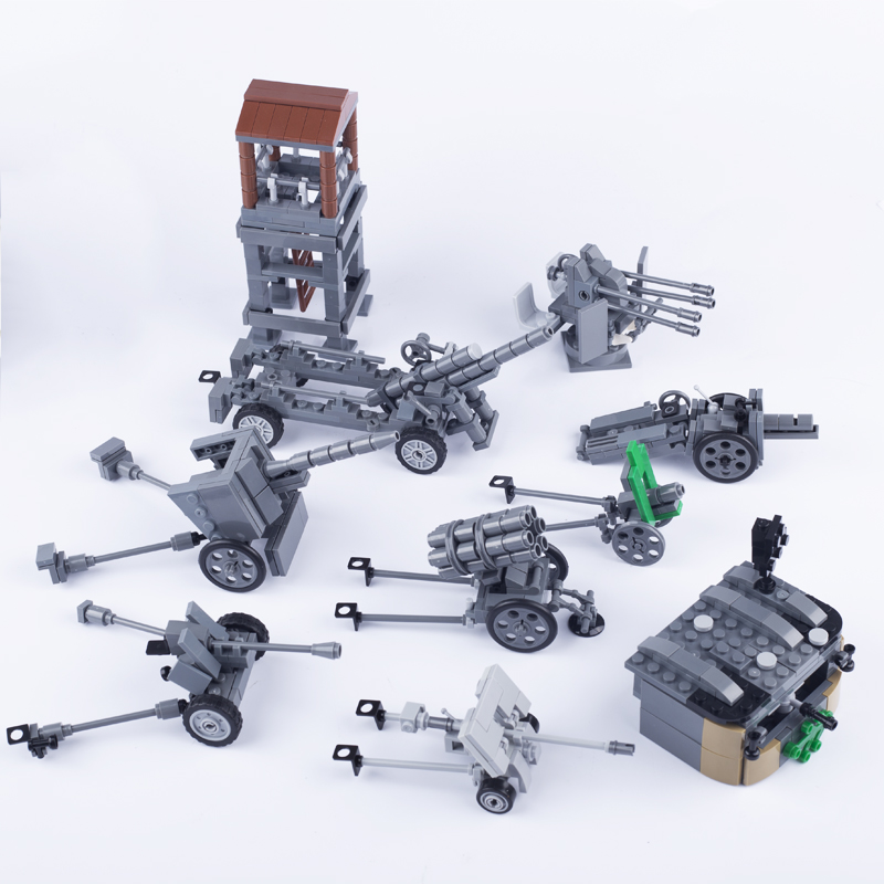Militaire Kanon Bouwstenen Kit - Lego Compatible Military Tank recensie en prijs