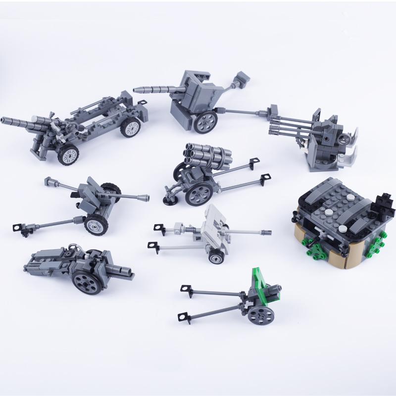 Militaire Kanon Bouwstenen Kit - Lego Compatible Military Tank recensie en prijs