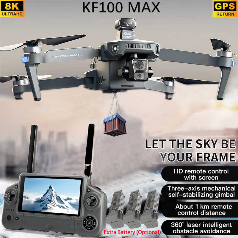 KF100 MAX GPS Drone 4K Camera  - Fpv Brushless Rc Drone 4K recensie en prijs