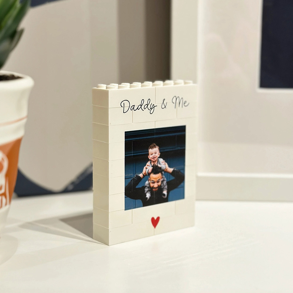 Gepersonaliseerde papa & mij b - Building Blocks recensie en prijs