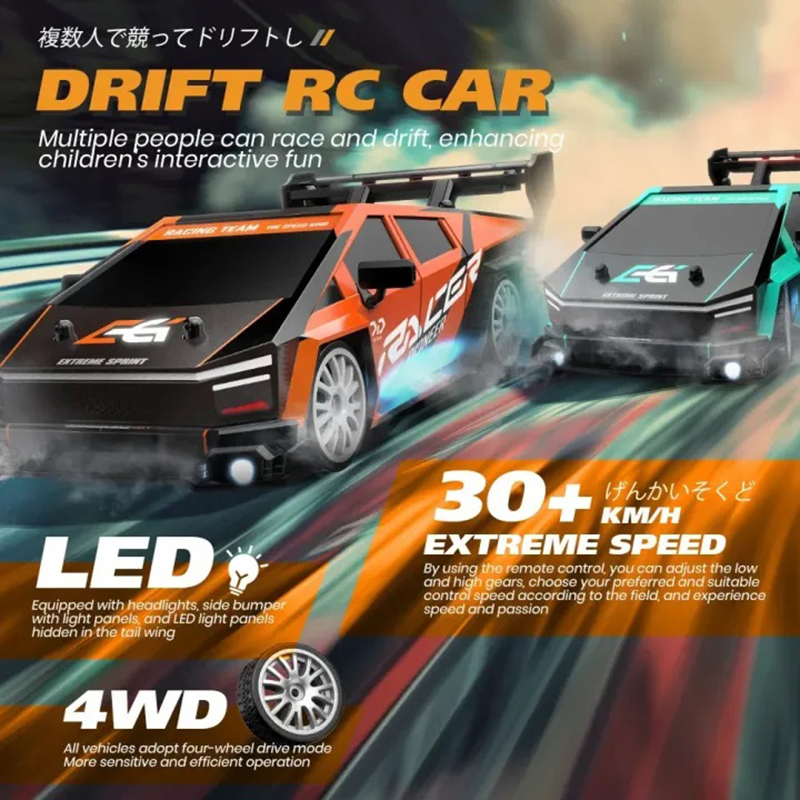 Afstandsbediening Auto RC Drif - Rc Drift Car 1 24 Scale 4Wd recensie en prijs