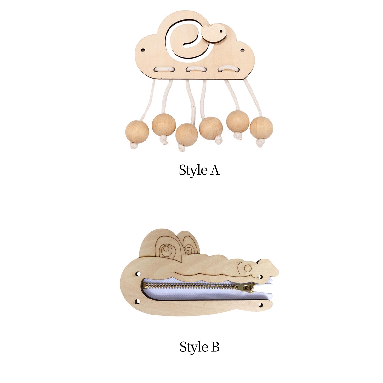 Houten Montessori Drukke Bord  - Montessori Wooden Busy Board Toddler recensie en prijs