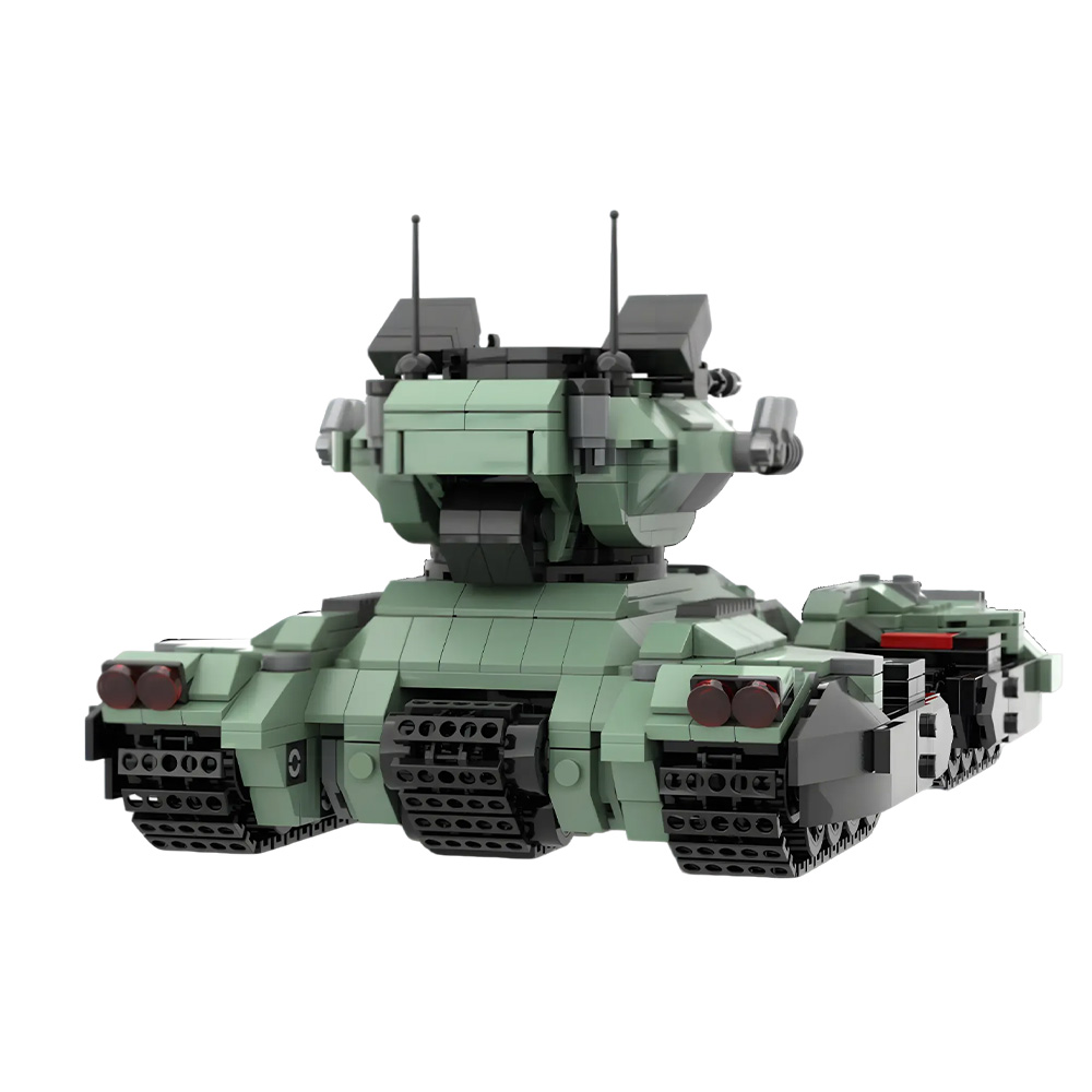 MOC UNSC Grizzly Tank Bouwsten - Lego Compatible Military Tank recensie en prijs