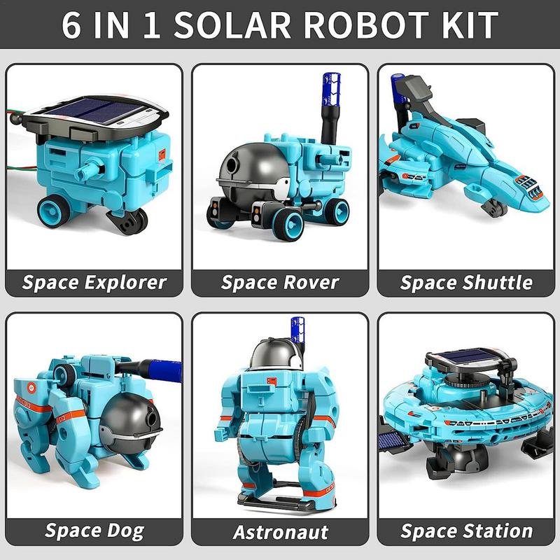 6 In 1 Zonne-Robotkit Kinderen - Stem Solar Robot Kit For Kids recensie en prijs