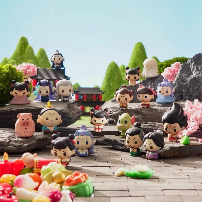 Ne Zha 2 Sit In A Row-serie Bl - Anime Action Figure Blind Box recensie en prijs