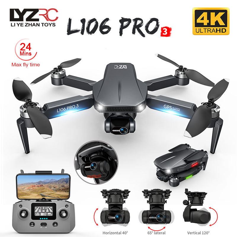L106 Pro 3 Drone 5G WIFI FPV O - Fpv Brushless Rc Drone 4K recensie en prijs