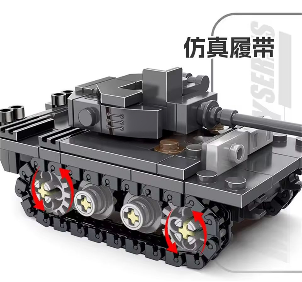 Wereldoorlog Leger Militaire S - Lego Compatible Military Tank recensie en prijs