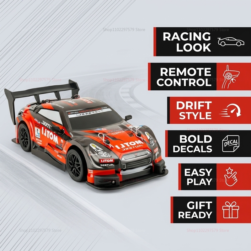 4WD RC Drift Raceauto 1:24 Sch - Rc Drift Car 1 24 Scale 4Wd recensie en prijs