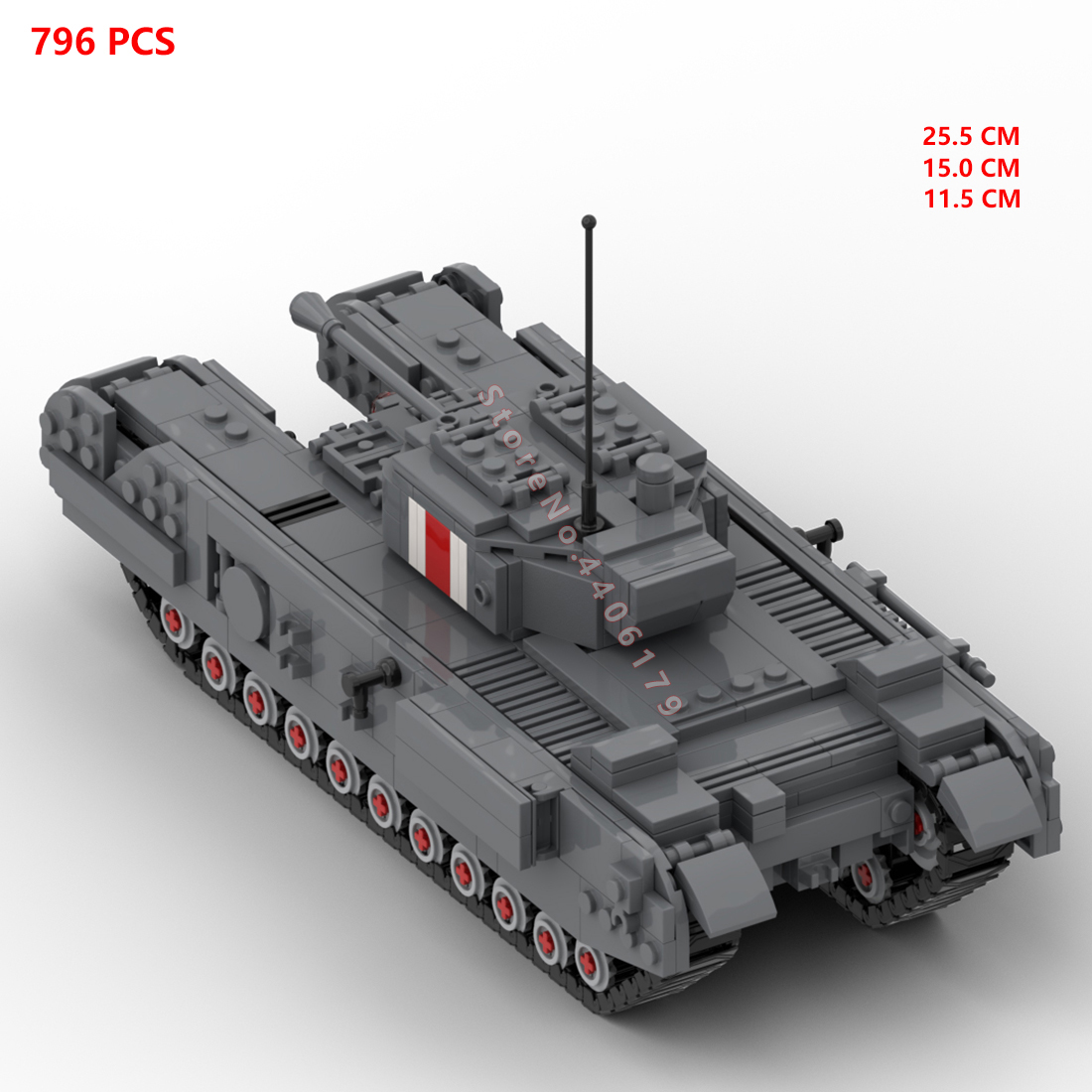 Hot Militaire Wwii Uk Army Chu - Lego Compatible Military Tank recensie en prijs