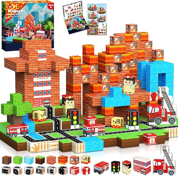 Magnetische blokken 100 stuks  - Magnetic Building Tiles Set 100Pcs recensie en prijs