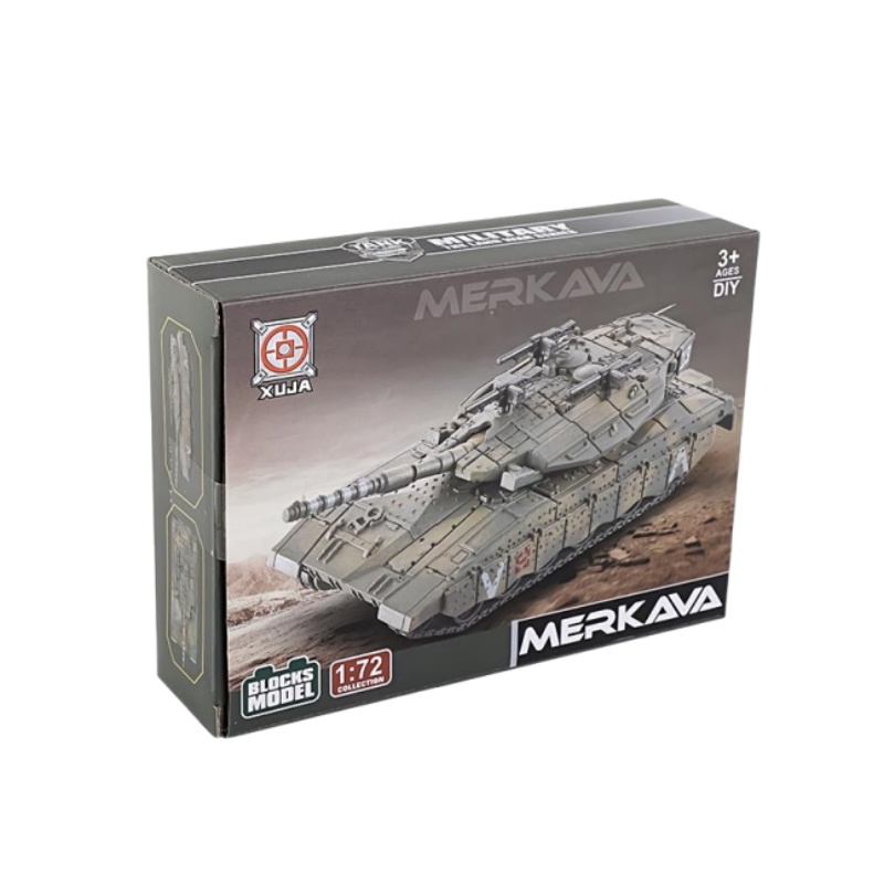 1/72 Israël Merkava Gevechtsta - Lego Compatible Military Tank recensie en prijs