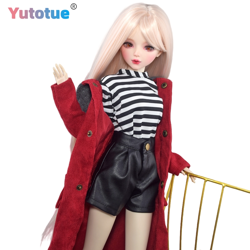 YUTOTUE 22 inch hoogte vrouwel - Bjd Doll 1 6 Full Set With Clothes recensie en prijs