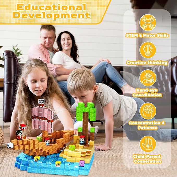 Magnetische blokken - 100 stuk - Magnetic Building Tiles Set 100Pcs recensie en prijs